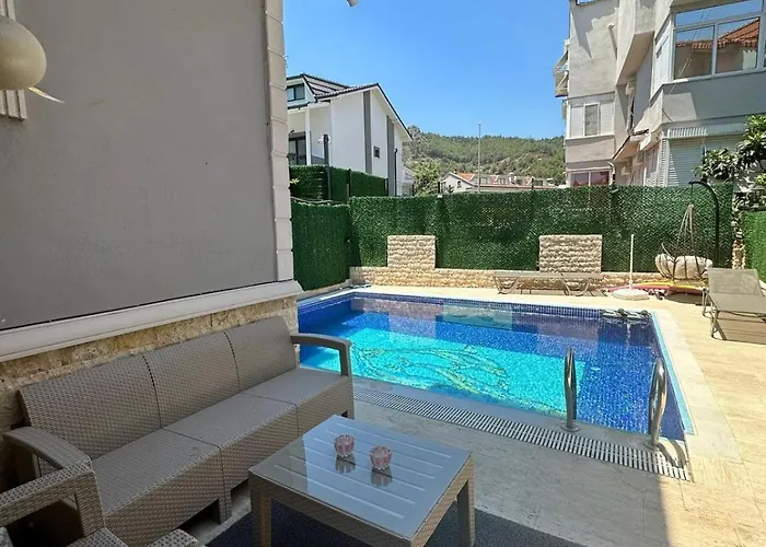 With Private Pool In Villa Marmaris